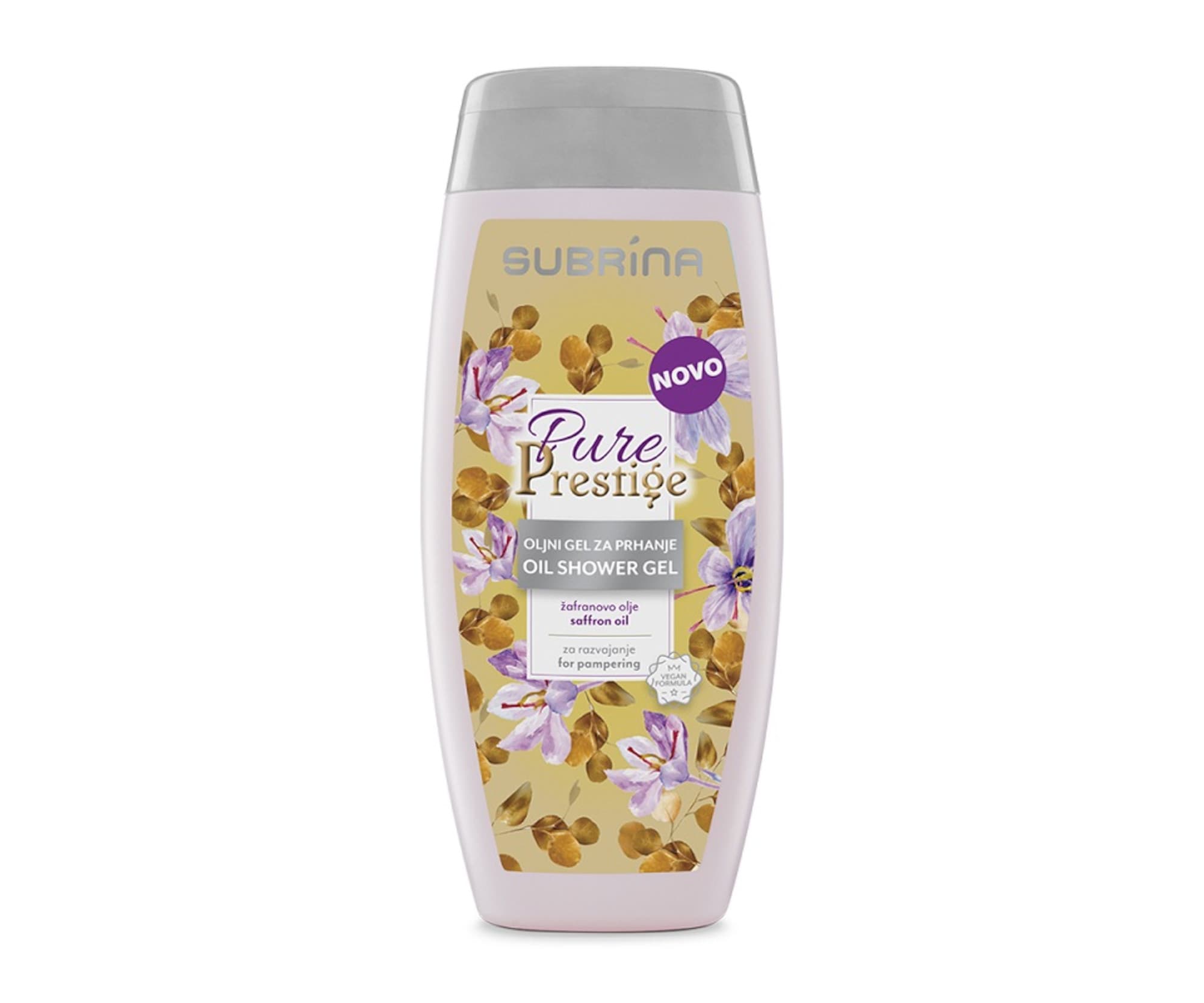 Żel pod prysznic Subrina Pure Prestige - olej szafranowy -