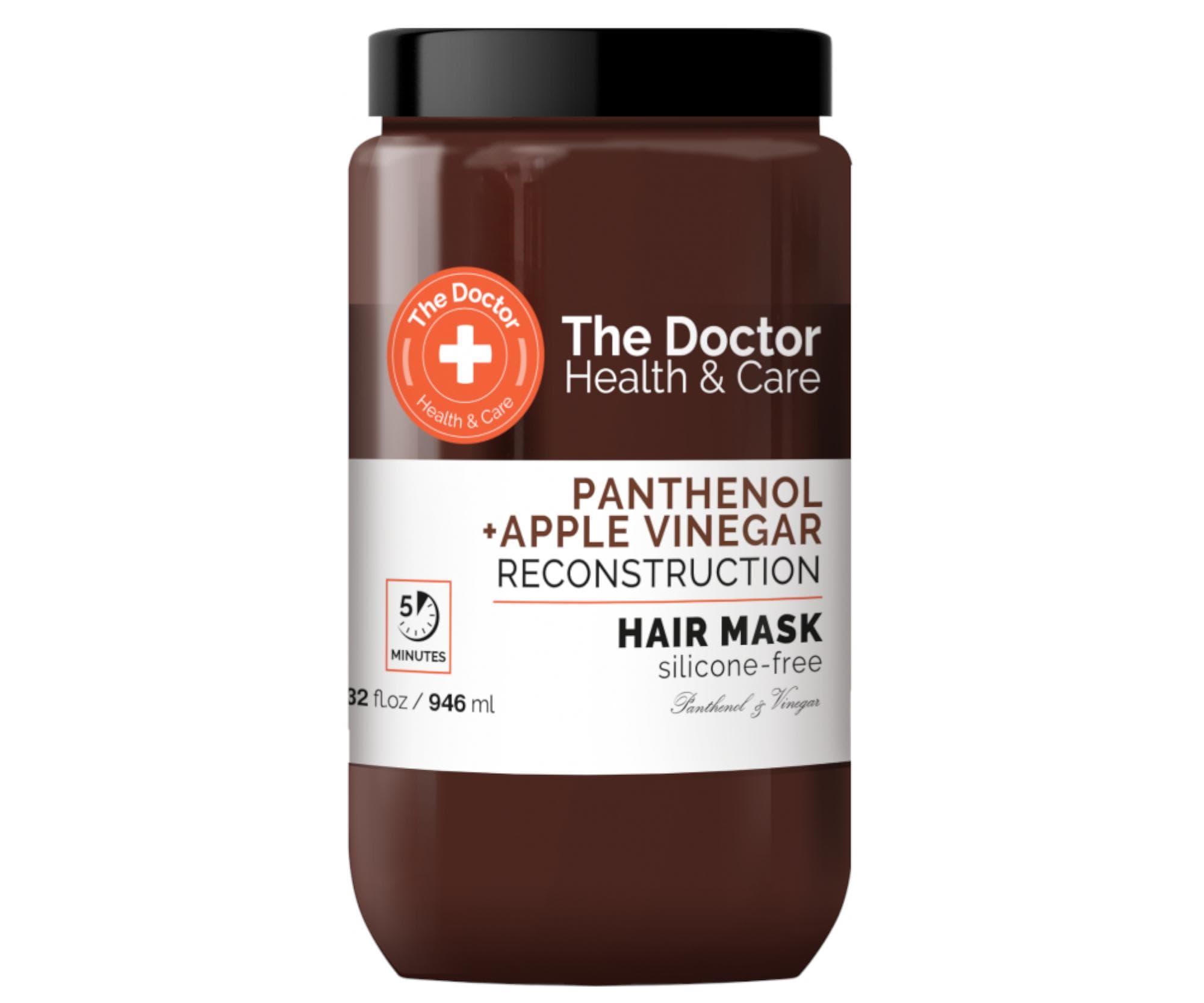 Maska regenerująca The Doctor Panthenol + Apple Vinegar Reconstruction Hair Mask -