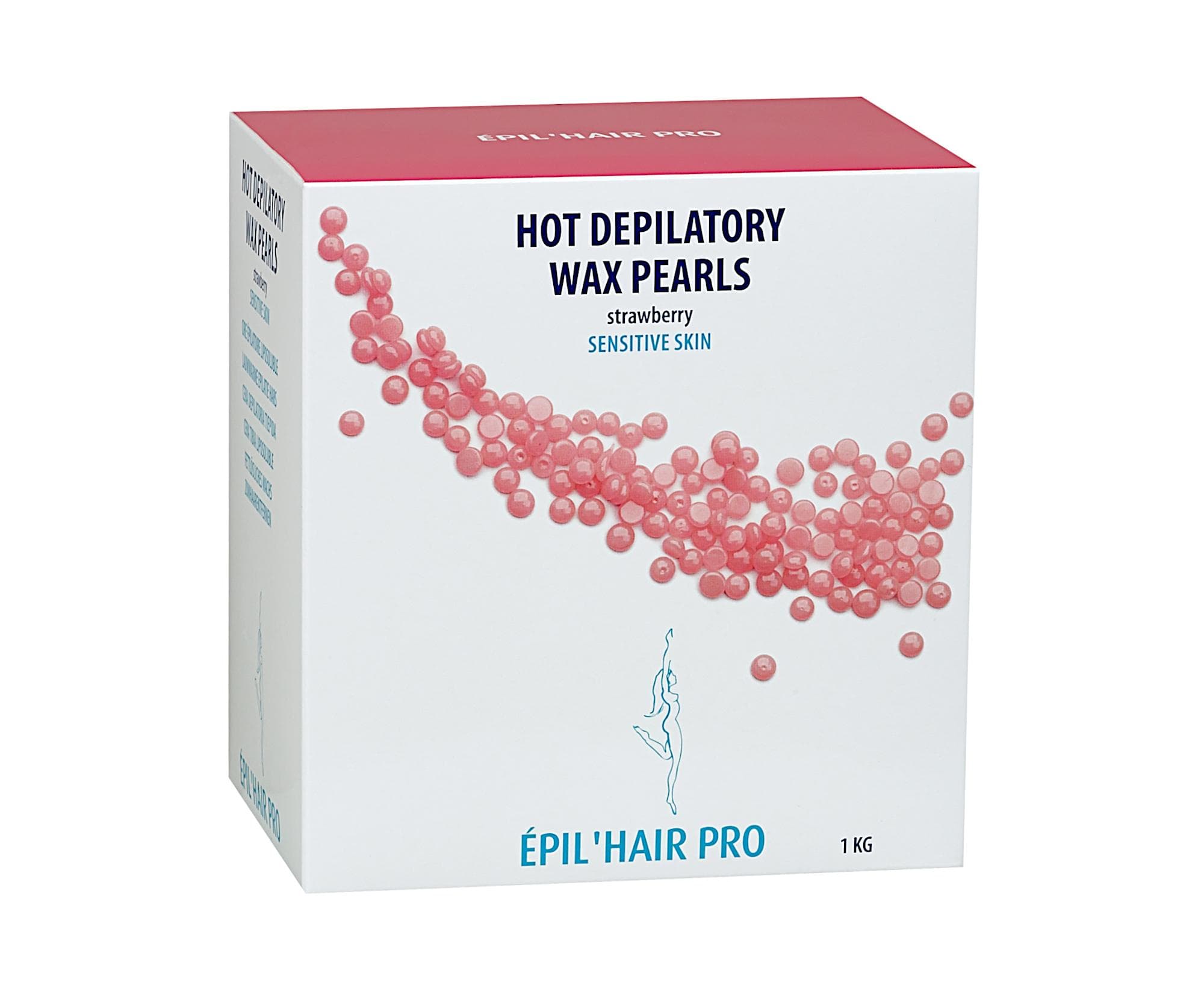 Épil Hair Pro Pearls Strawberry — wosk w perełkach do skóry wrażliwej