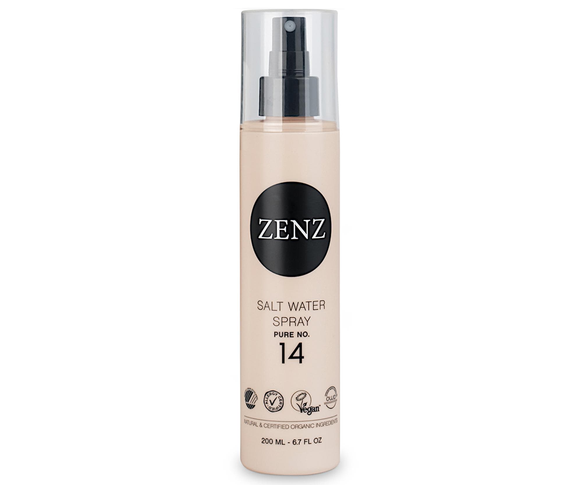 Spray z solą morską nadający objętość i teksturę Zenz Sea Salt Spray Pure No. 14 -