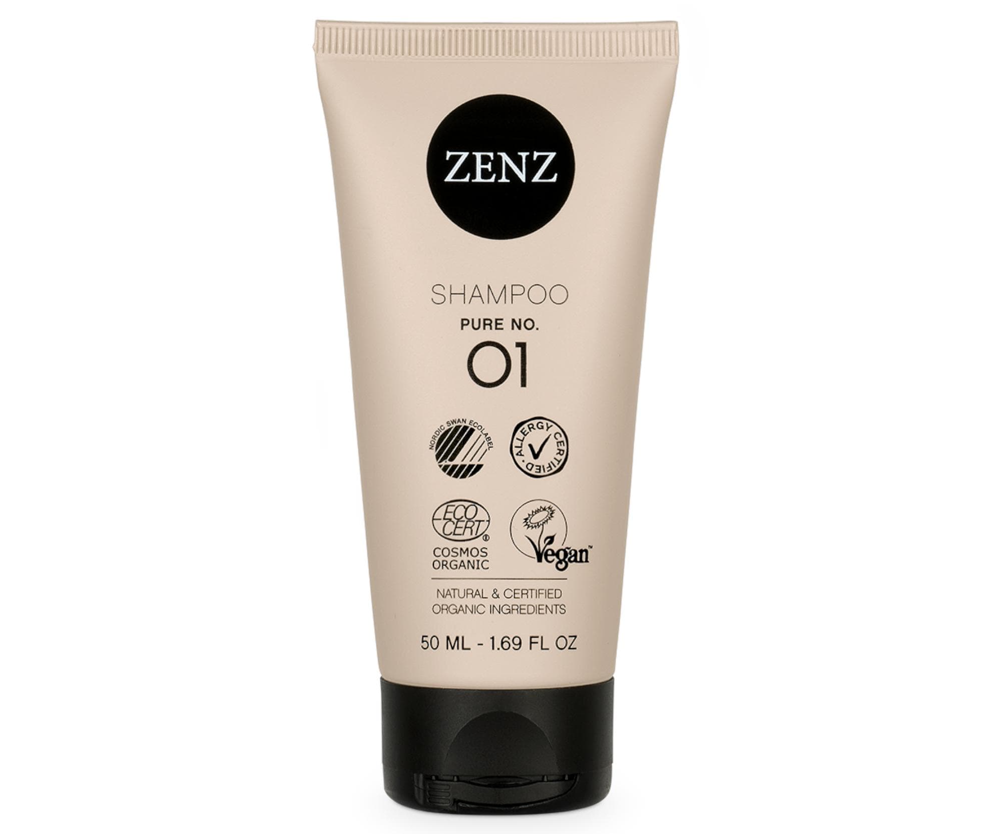 Delikatny szampon do wszystkich rodzajów włosów Zenz Shampoo Pure No. 01 -