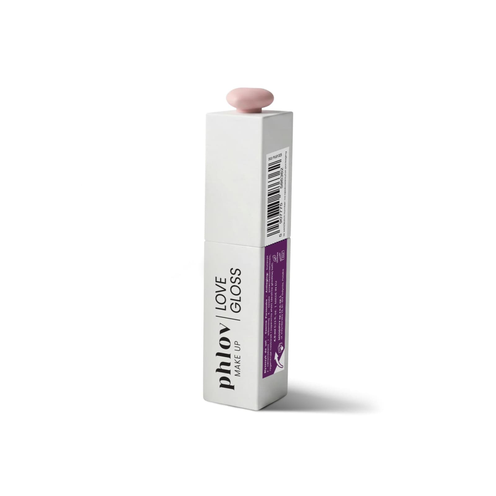 Błyszczyk do ust - czarna porzeczka - antiaging MAKE UP LOVE LIPGLOSS ANTIAGING