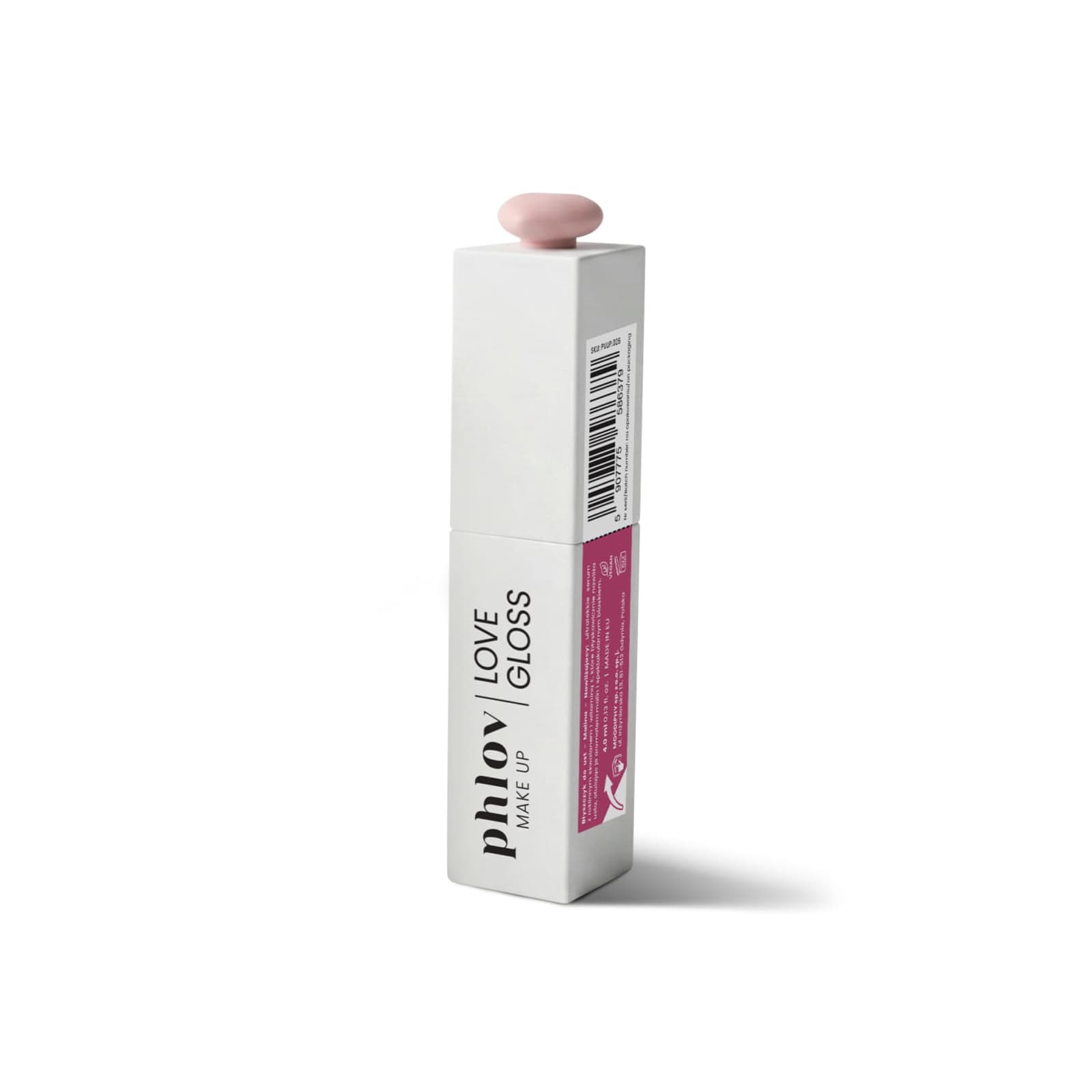 Błyszczyk do ust - malina - nawilżający MAKE UP LOVE LIPGLOSS MOISTURIZING