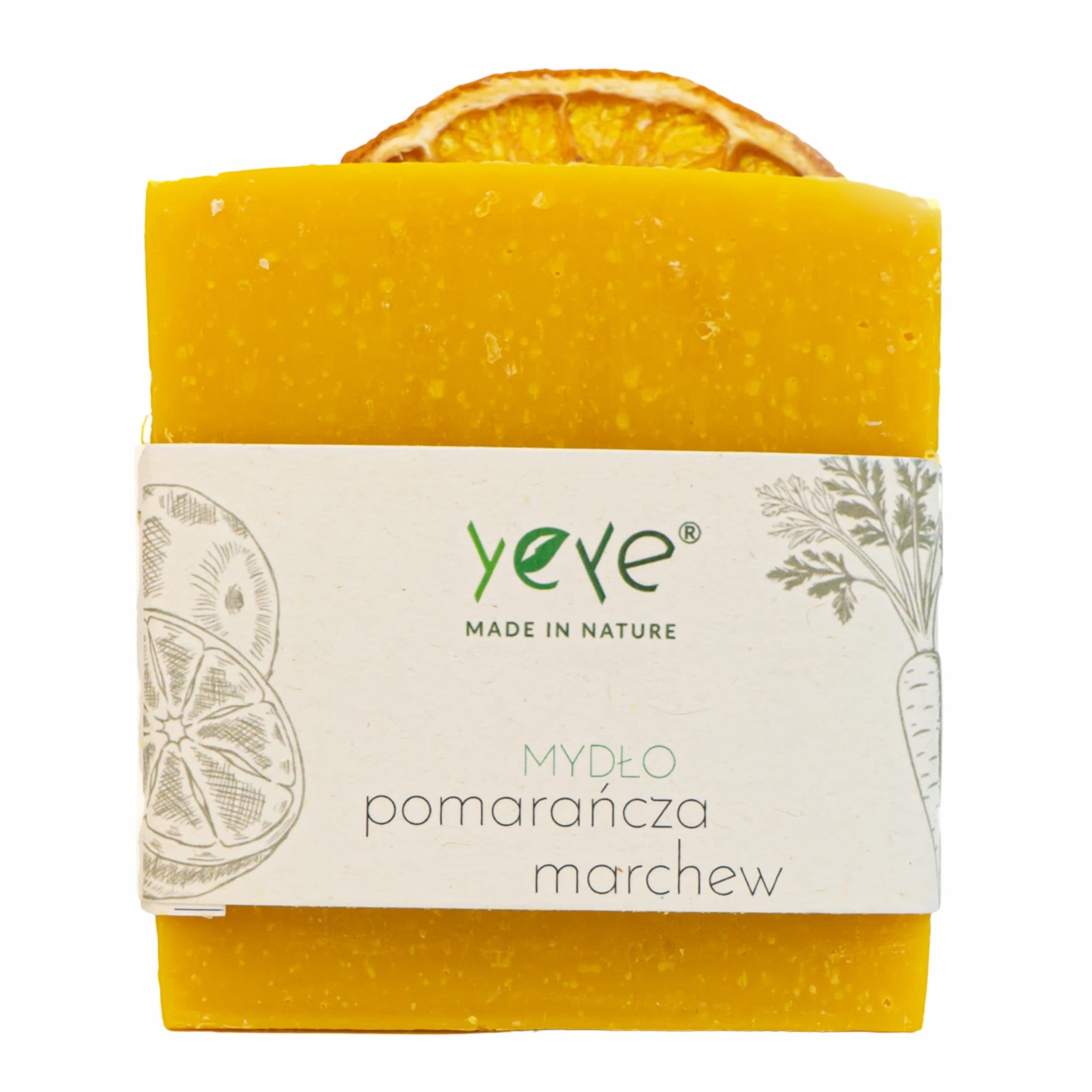 Mydło naturalne Pomarańcza i Marchewka