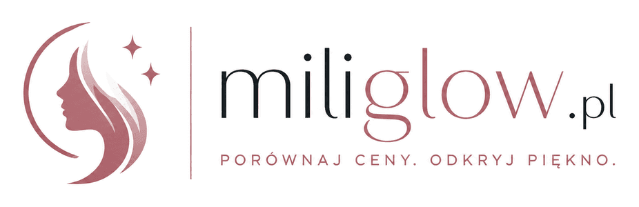 Logo porównywarki cen kosmetyków Miliglow