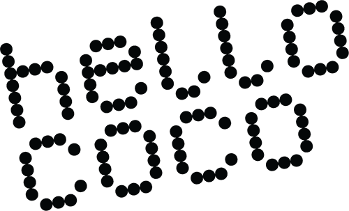 Logo marki hello coco