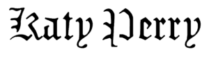 Logo marki Katy Perry