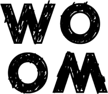 Logo marki WOOM