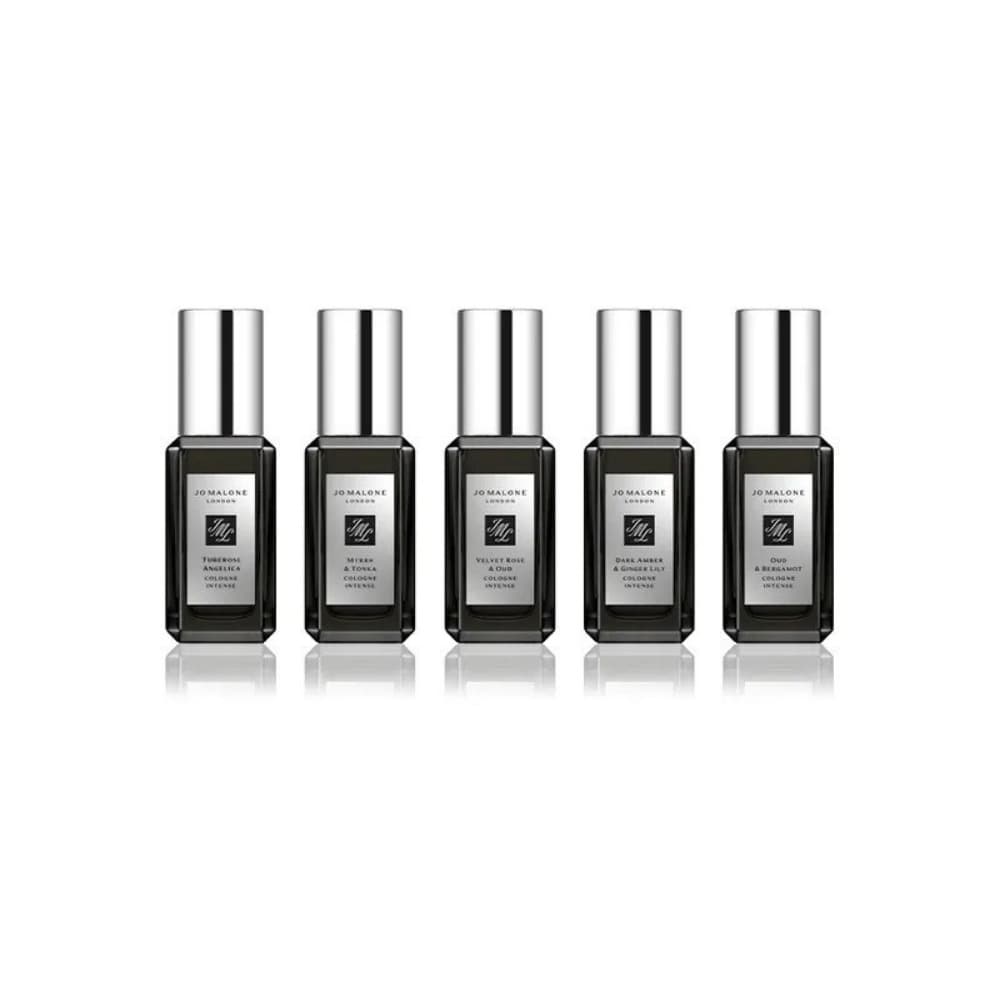Cologne Intense Mini Set — Tuberose, Myrrh, Velvet Rose, Dark Amber i Oud