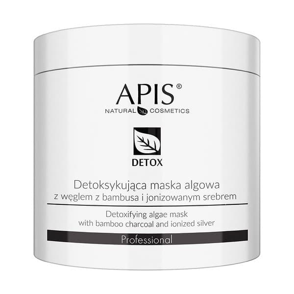 Detox Detoksykująca Maska Algowa z Węglem z Bambusa i Jonizowanym Srebrem