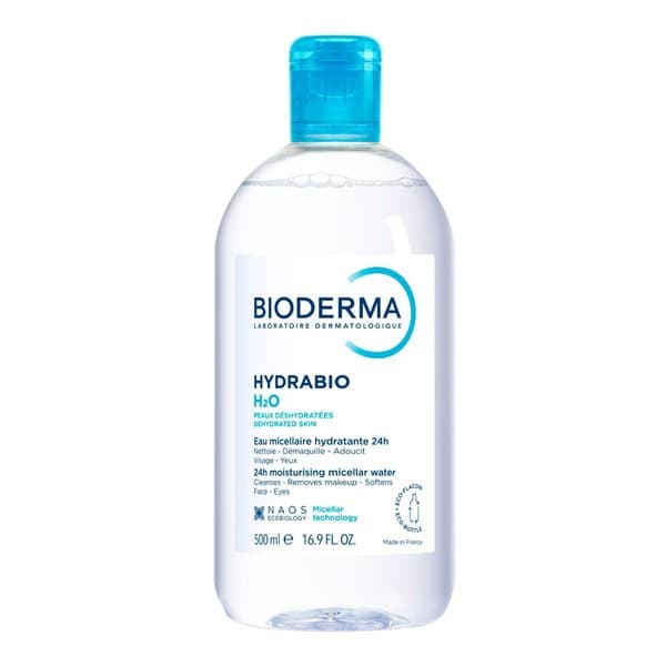 Hydrabio H2O, nawilżająca woda micelarna do oczyszczania twarzy i zmywania makijażu