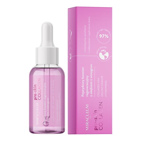 Miraculum Pro-Skin Collagen, peptydowy booster regeneracyjny