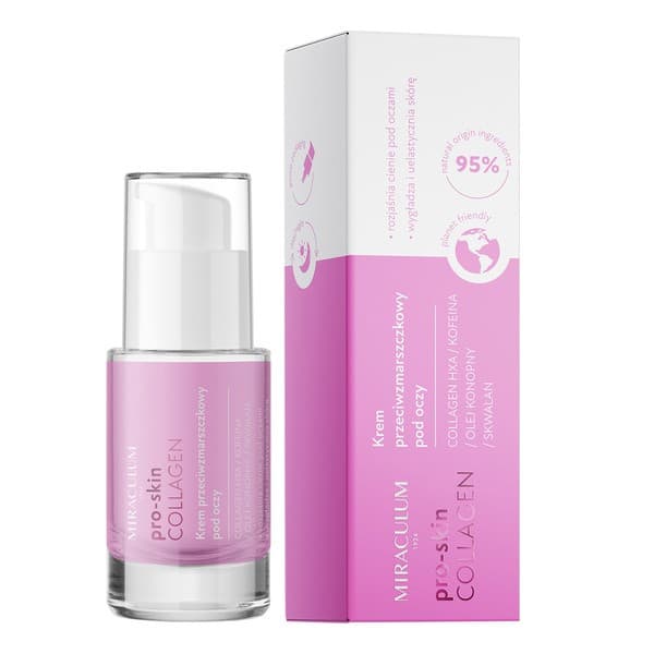 Miraculum Pro-Skin Collagen, krem przeciwzmarszczkowy pod oczy