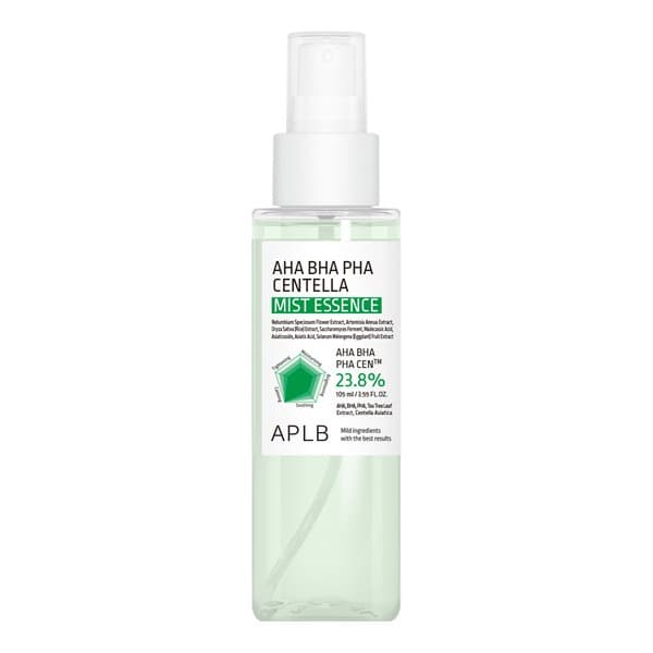 AHA BHA PHA Centella Mist Essence, mgiełka-esencja do twarzy z kwasami i wąkrotą azjatycką