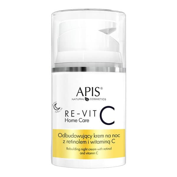 Apis Re-vit C Home Care Odbudowujący krem na noc z retinolem i witaminą C