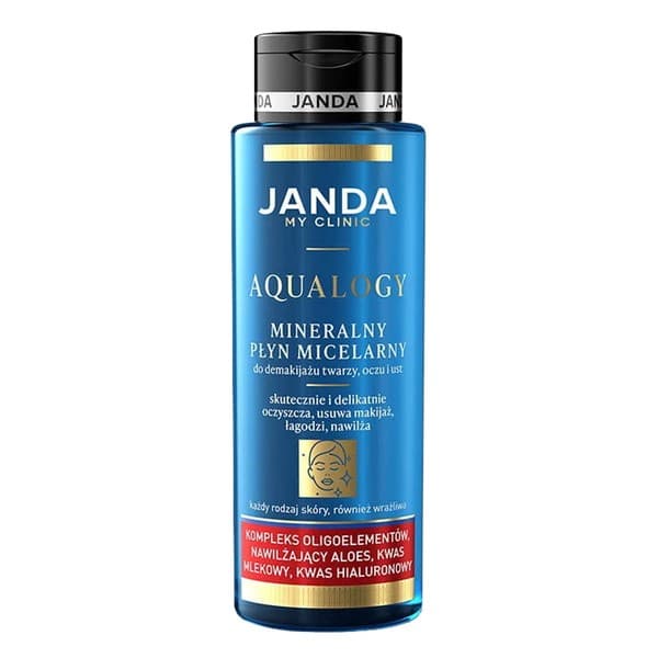 Janda My Clinic Aqualogy, mineralny płyn micelarny