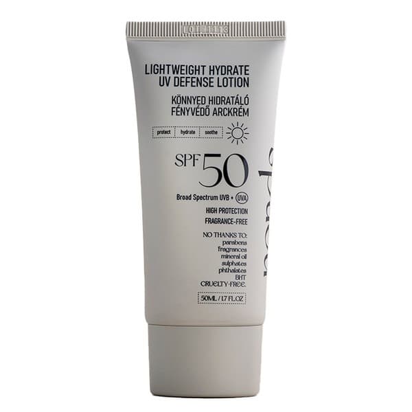 Lightweight Hydrate UV Defense Lotion SPF 50, nawilżający krem przeciwsłoneczny
