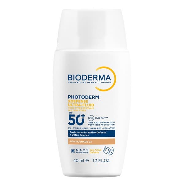 Photoderm XDefense Ultra, ochronny ultralekki fluid SPF 50+, odcień 03