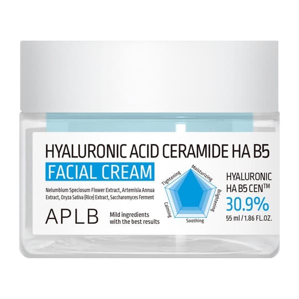 Hyaluronic Acid Ceramide HA B5, krem nawilżający do twarzy z kwasem hialuronowym, ceramidami i witaminą B5