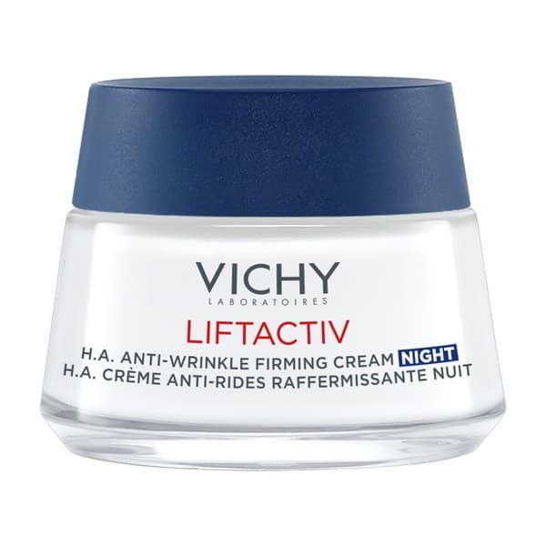 Liftactiv Supreme, przeciwzmarszczkowy krem ujędrniający z kwasem hialuronowym na noc