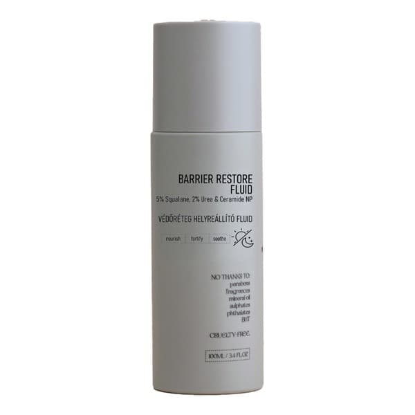 Barrier Restore Fluid, tonik mleczny odbudowujący z 5% skwalanem, 2% mocznikiem i ceramidem NP