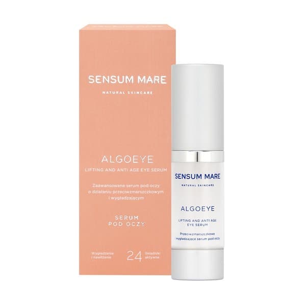 Sensum Mare Algoeye, przeciwzmarszczkowe, wygładzające serum pod oczy