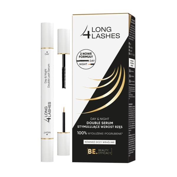 Oceanic AA Long 4 Lashes Double Serum, podwójne serum stymulujące wzrost rzęs, na dzień/noc