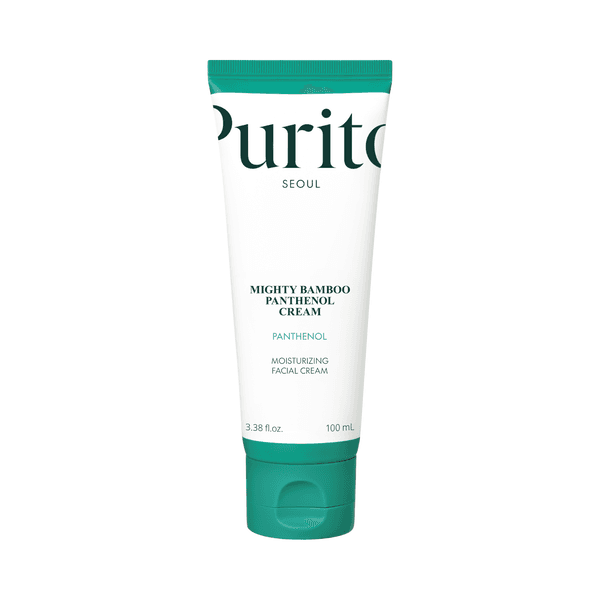 Purito Mighty Bamboo Panthenol Cream - Krem nawilżająco-łagodzący do twarzy z pantenolem