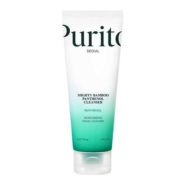 Purito Mighty Bamboo Panthenol Cleanser - Żel do mycia twarzy z ekstraktem z bambusa i pantenolem