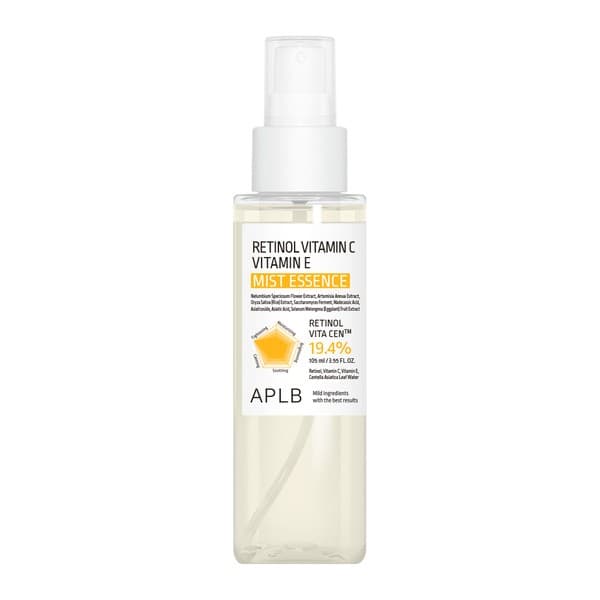 Retinol Vitamin C Vitamin E Mist Essence, mgiełka-esencja z retinolem oraz witaminami C i E