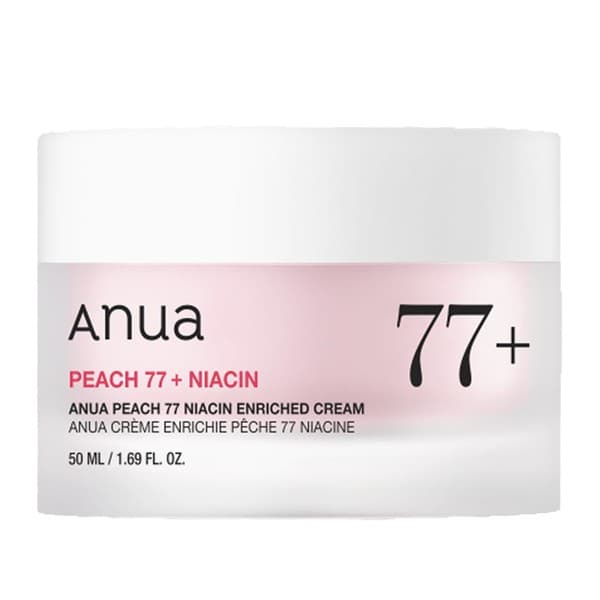 PEACH NIACIN 77% Odżywczy krem do twarzy z niacynamidem i ekstraktem z brzoskwini