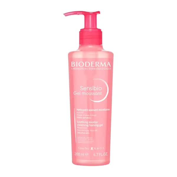 Sensibio Gel Moussant, łagodzący żel micelarny do oczyszczania twarzy o działaniu nawilżającym