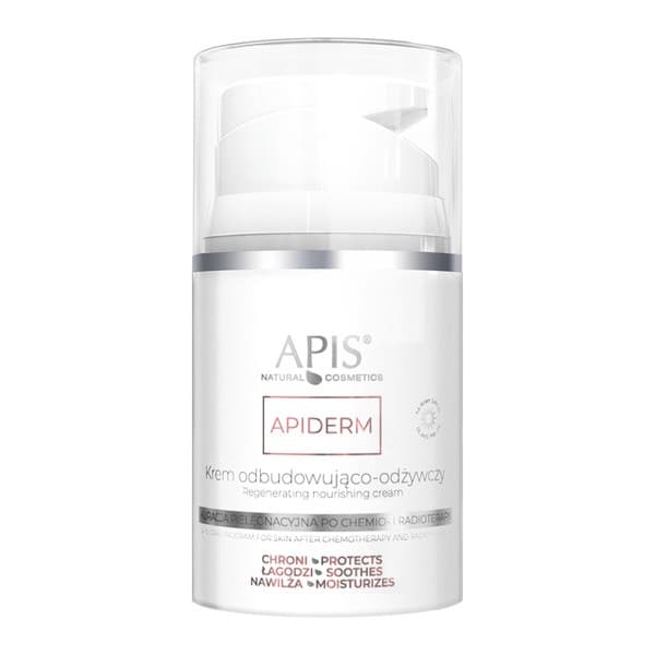 Apis APIDERM Krem odbudowująco-odżywczy na dzień po chemio i radioterapii SPF10