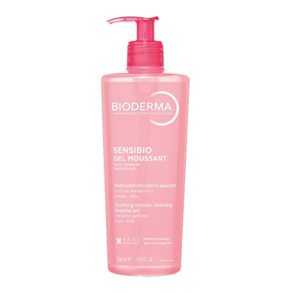Sensibio Gel, łagodzący żel micelarny do oczyszczania twarzy o nawilżającym działaniu