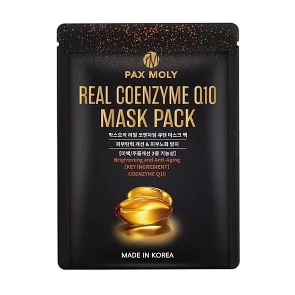 Real Coenzyme Q10 Mask Pack - Rewitalizująca maska w płacie z koenzymem Q10