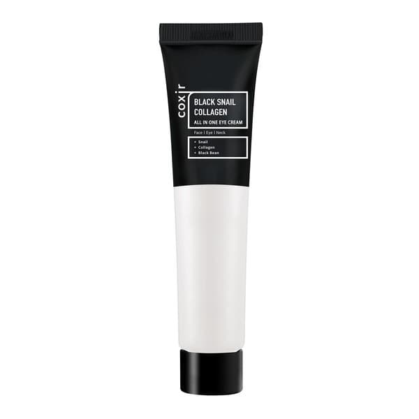 BLACK SNAIL COLLAGEN LINE Wielofunkcyjny, przeciwstarzeniowy krem pod oczy z mucyną ślimaka i kolagenem