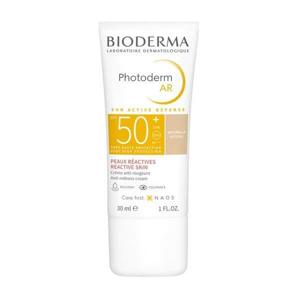 Photoderm AR, krem tonujący koloryzujący SPF 50+ do skóry naczyniowej, kolor naturalny