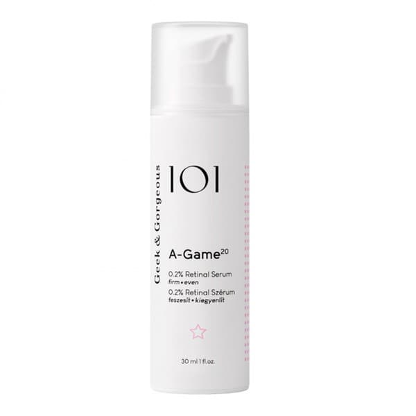 101 - A-Game 20 - Przeciwzmarszczkowe serum z retinalem 0,2% i ektoiną -