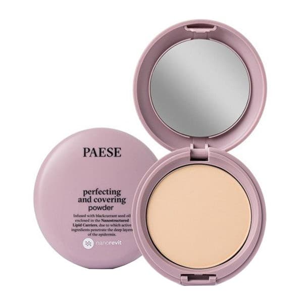 Nanorevit Perfecting and Covering Powder, puder upiększająco-kryjący, 04 Warm Beige