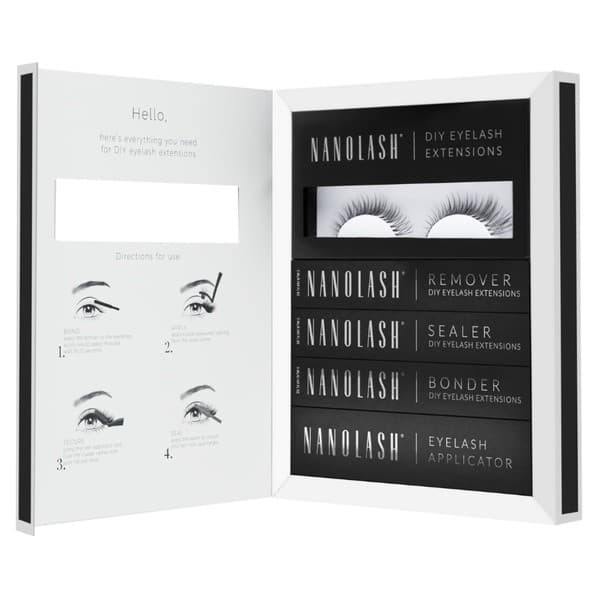 DIY Eyelash Extensions Starter Kit, zestaw startowy do aplikacji sztucznych rzęs, Innocent