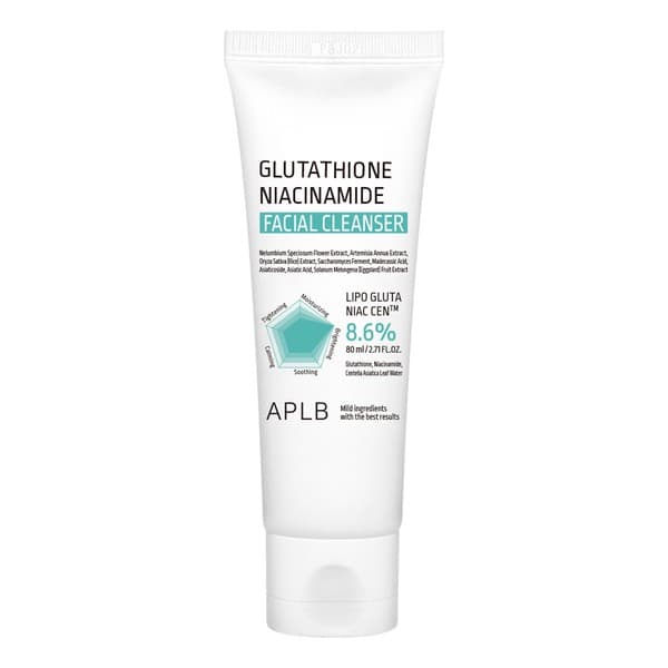 Glutathione Niacinamide Facial Cleanser, oczyszczający żel do mycia twarzy z glutationem i niacynamidem
