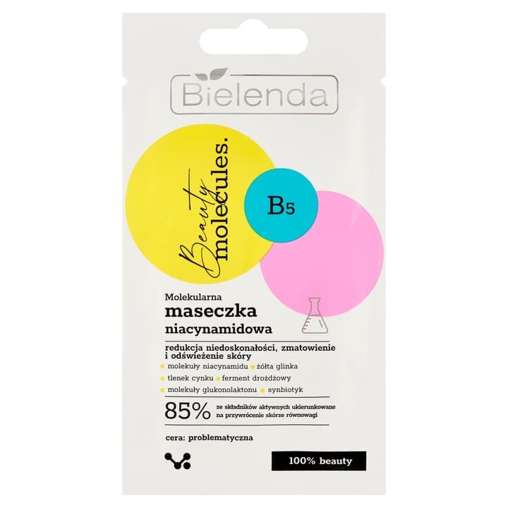 Beauty Molecules molekularna niacynamidowa maseczka