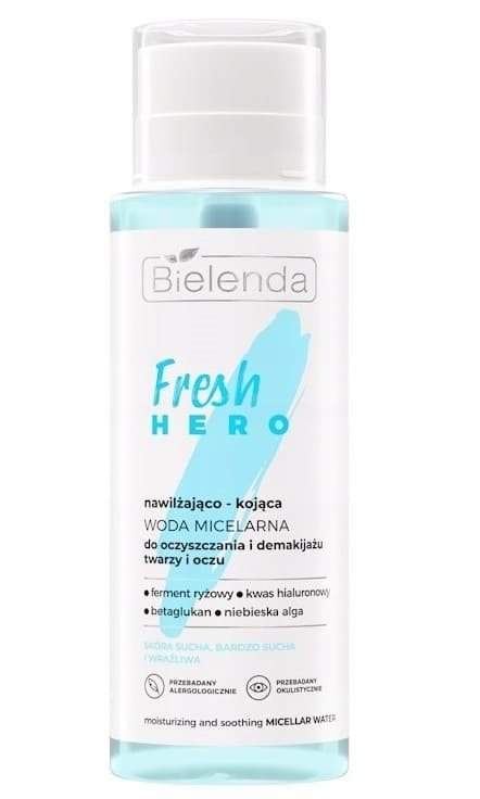 FRESH HERO WODA MICELARNA NAWILŻAJĄCO-KOJĄCA DO TWARZY I OCZU