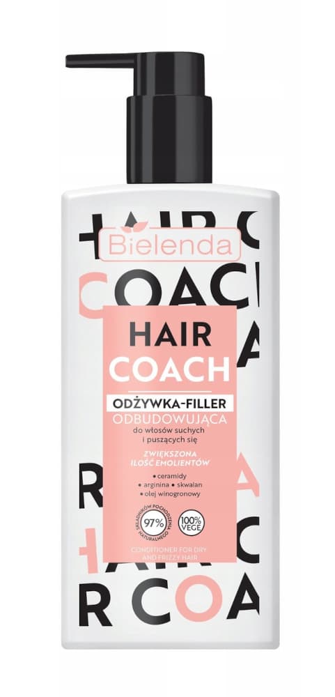 HAIR COACH ODBUDOWUJĄCA ODŻYWKA -FILLER DO WŁOSÓW SUCHYCH I PUSZĄCYCH SIĘ