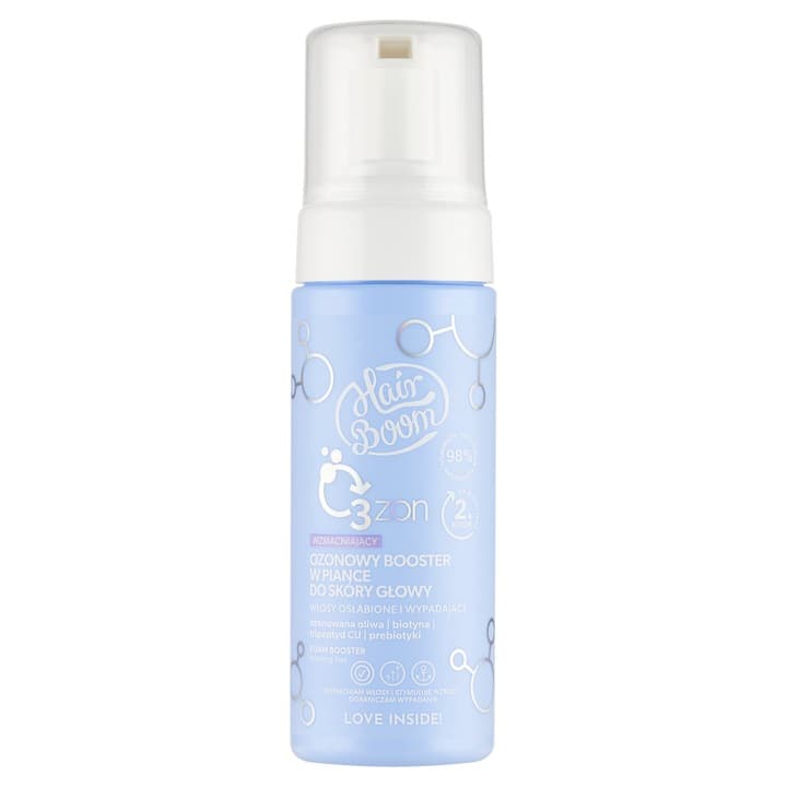HAIRBOOM OZONOWY BOOSTER W PIANCE DO SKÓRY GŁOWY