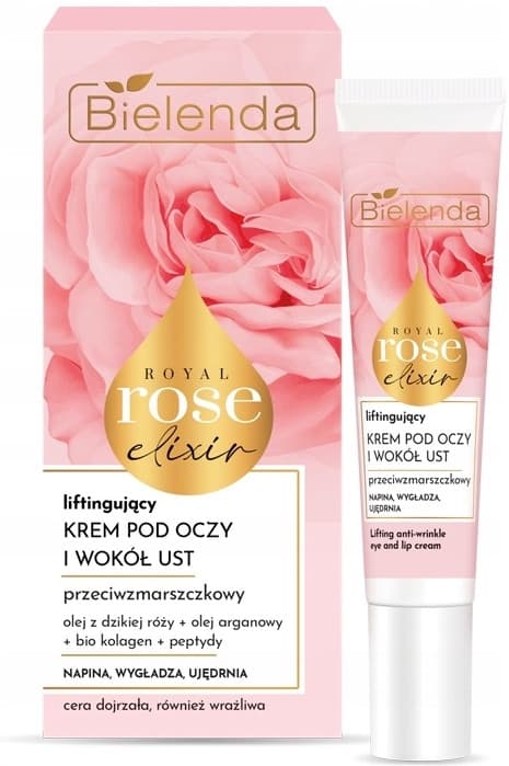 Royal Rose Elixir przeciwzmarszczkowy krem liftingujący pod oczy i wokół ust