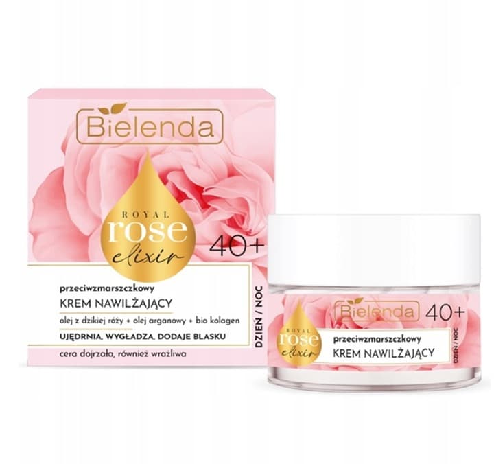 Royal Rose Elixir przeciwzmarszczkowy krem nawilżający 40+