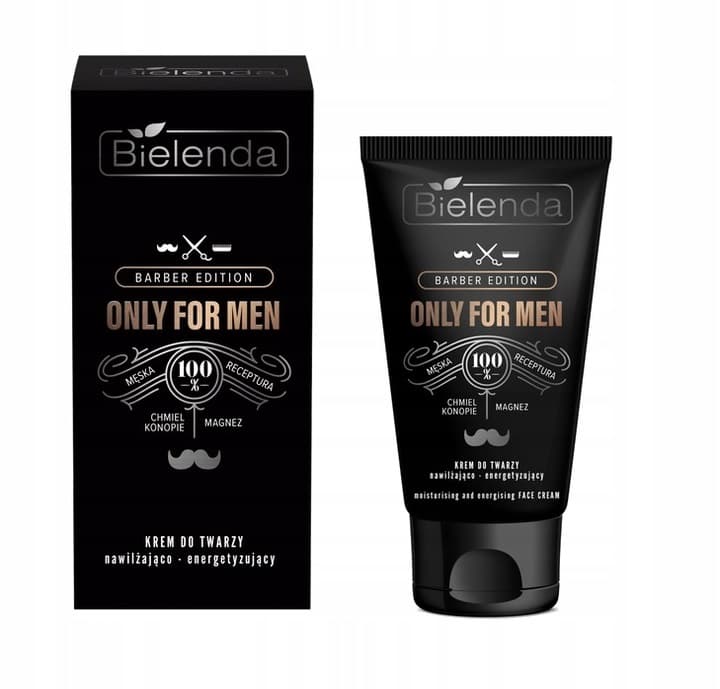 Only For Men Barber Edition - Face Cream - Nawilżająco-energetyzujący krem do twarzy -