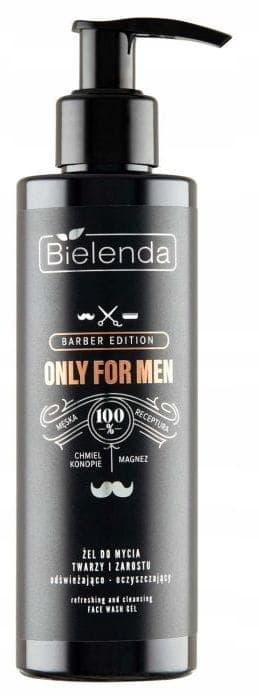 Only For Men Barber Edition żel do mycia do twarzy i zarostu