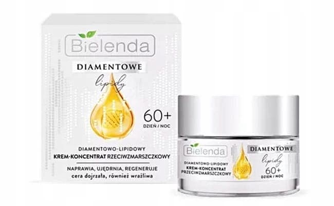 Diamentowe Lipidy Diamentowo–lipidowy krem-koncentrat przeciwzmarszczkowy 60+ Dzień/Noc